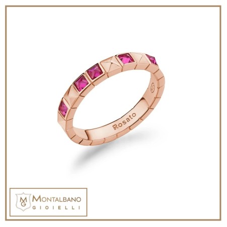Anello CUBICA RZCU93A | anello Rosato Gioielli  in argento